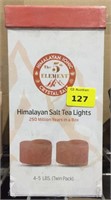 Himalayan salt tea light holders, heart