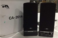 CA  Audio computer speakers, new