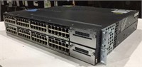 Two Cisco SGE2010P 48-port switches, not tested