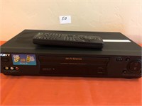 Sony hi-fi Stereo VCR Player