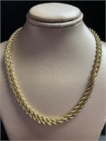14kt Gold 28" - 3 mm XXL Rope Necklace *Heavy