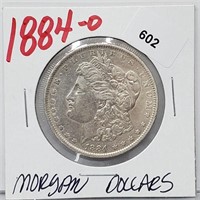 1884-O 90% Silver Morgan $1 Dollar