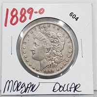 1889-O 90% Silver Morgan $1 Dollar