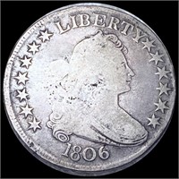 1806 Draped Bust Half Dollar NICELY CIRCULATED