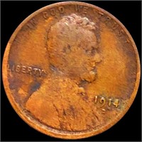 1914-D Lincoln Wheat Penny NICELY CIRCULATED
