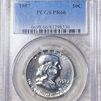 1957 Franklin Half Dollar PCGS - PF66