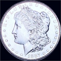 1887-S Morgan Silver Dollar UNCIRCULATED