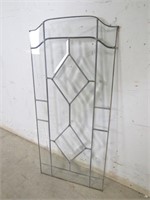 Decorative Beveled Glass Leaded Glass Panel