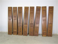 (8) Solid Wood, Thin Door Panels