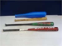 (5) Assorted Baseball Bats