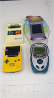 (4) Handheld Video Game Consoles