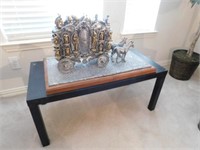 Pewter Circus Wagon Chess set by Michael Ricker 11