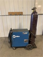 Millermatic 252 Shop Welder with bottle (220v)