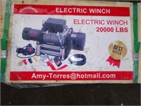 Unused Uppro 20,000 lb.  Electric Winch