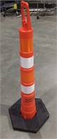Pallet of pylons and road signs, approx 30 each