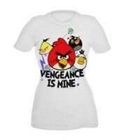 Angry Birds Girl's Medium Vengeance In Mine Crew