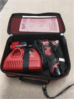 Milwaukee M12 Screwdriver w/ Charger & 2 Batteries