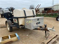 Portable Bumper Pull Pressure Washer Trailer