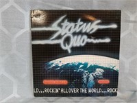 Status quo. Rockin all over the world record album