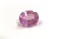 Natural 6.52 Ctw Pink Sapphire Oval Cut Gemstone