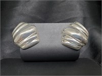 .925 Sterling Silver Clip On Earrings