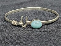 .925 Sterling Silver Gemstone Bracelet