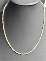 .925 Sterling Silver Rope Chain