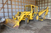 Massey Ferguson 300 Diesel Backhoe with Cab