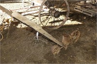 Walk Behind Antique Garden Seeder