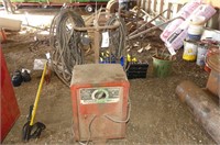 Lincoln 180 Electric Welder, Cart, Cables