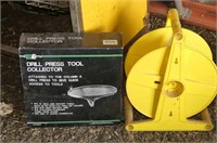 Drill Press Bit Collector and Cord Reel