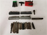 Screwdriver and Drill Bits Lot