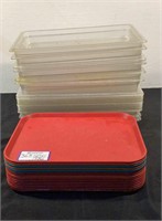 Cambro Plastic Pans Lids And Trays