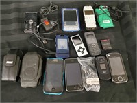 Old i-Phones, Blackberries, Palm Pilot, Nokia