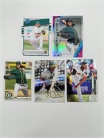 (5) AJ Puk Baseball Rookie Cards