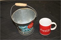 Coca Cola Mug and Ice Bucket