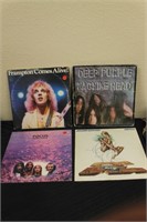 Four Rock-N-Roll Vinyl LP Records