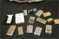Lot of Vintage Lighters Inluding Zippo