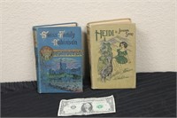 Swiss Family Robinson & Heidi - Nice Old Books
