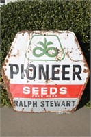 Awesome Pioneer Seeds Sign