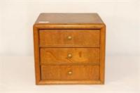 Oak 3-Drawer Cabinet