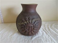 Large pot "Eternal Central Sun" by Mohawk Pottery