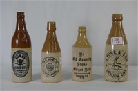 4 Stone Ginger Beer Bottles