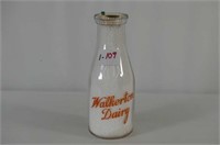 Walkerton Dairy Round Silk Screened Pint