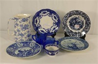 Flo Blue and Delft Plates