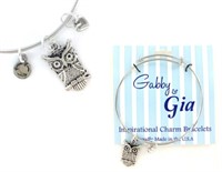 Gabby & Gia Brand - Owl Adjustable Bracelet