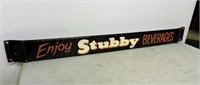 Rare Stubby's Metal Push Bar 32"L