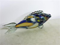 End Of Day Glass Fish 15"L