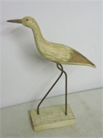 Carved Shore Bird 13"T