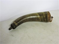 Antique Powder Horn 11"L